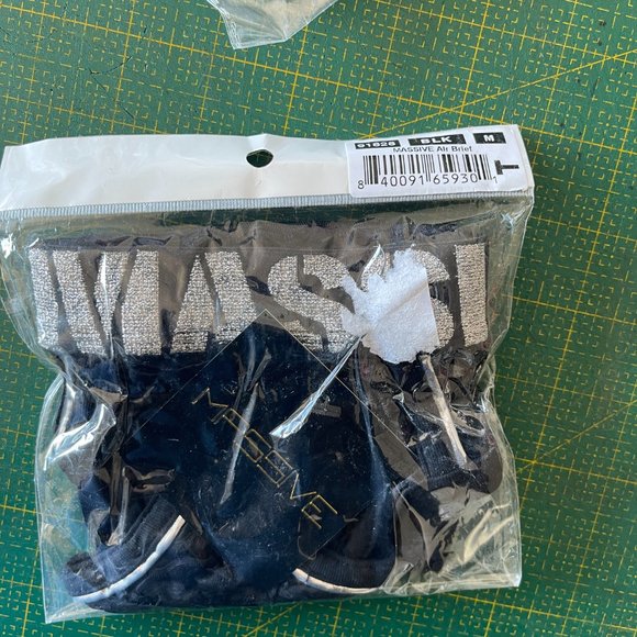 BLACK ANDREW CHRISTIAN MASSIVE SHEER AIR BRIEF - Picture 7 of 8